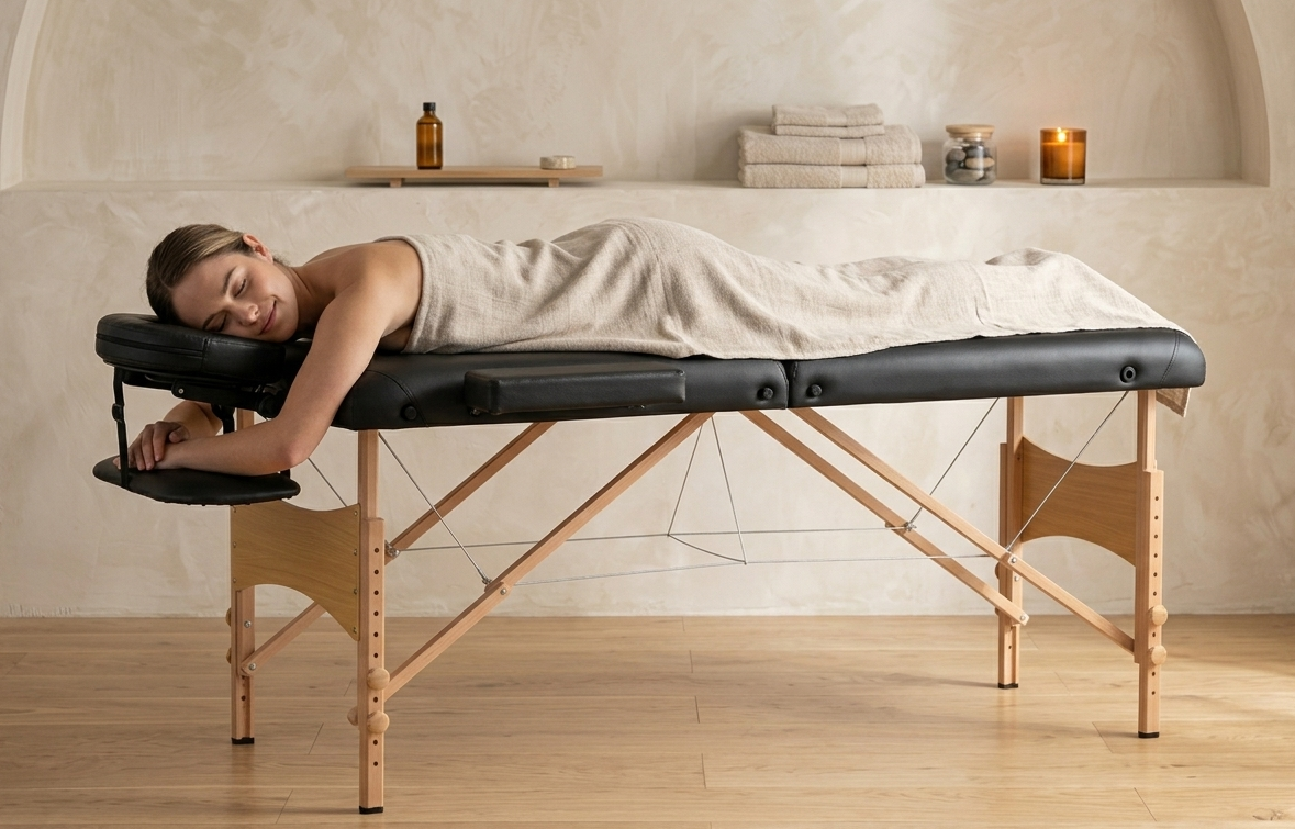 table de massage pliante spa naturel